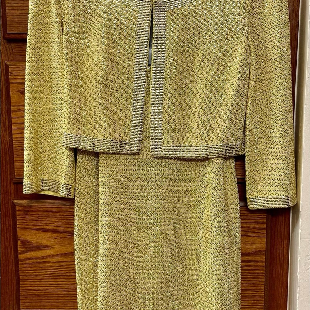 St. John dress with jacket